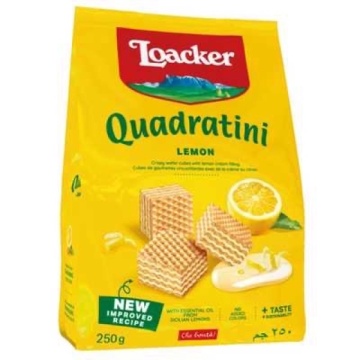 NAPOLITANE LOACKER PĂTRATE LĂMÂIE 250 G