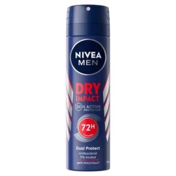 NIVEA DEODORANT SPRAY DRY IMPACT BARBATI