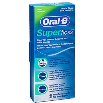 ORAL-B ATA DENTARA SUPERFLOSS 50 BUC