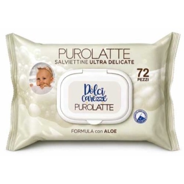PIUMA LADY ȘERVEȚELE BABY CU LAPTE PUR X72 CU CAPAC