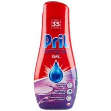 PRIL GEL TUTTO IN 1 MULTIACTIUNE PENTRU MASINA DE SPALAT VASE 630 ML