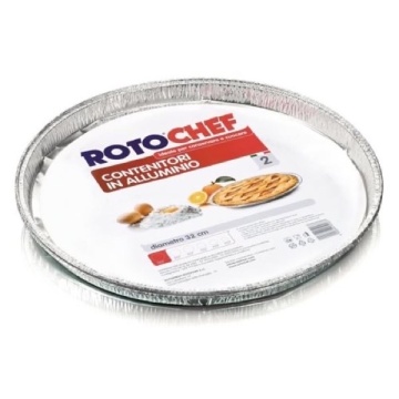 ROTOFRES TAVA ALUMINIU PIZZA ROTUNDA 32 CM