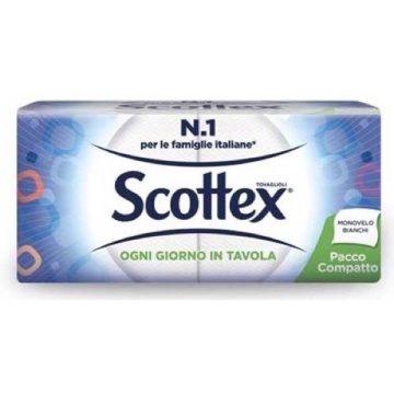 SERVETELE DE MASA SCOTTEX ALBE 1 STRAT 33X33