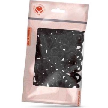 SETABLU ELASTICE MINI NEGRE 60 BUC
