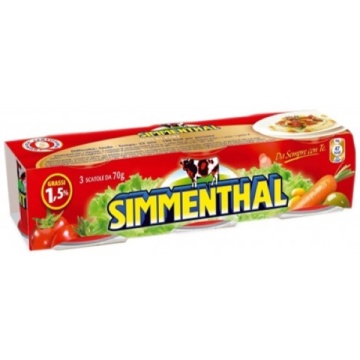 SIMMENTHAL CARNE FIARTA 3X70 GR