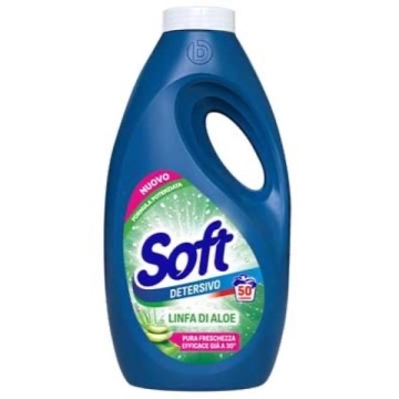 SOFT DETERGENT LICHID ALOE 45/50 SPALARI 2.25 L
