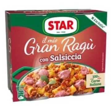 SOS STAR GRAN RAGU CARNATI 2X180 GR