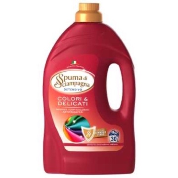 SPUMA DI SCIAMPAGNA DETERGENT RUFE COLOR DELICATE 30 SPALARI 1350 ML