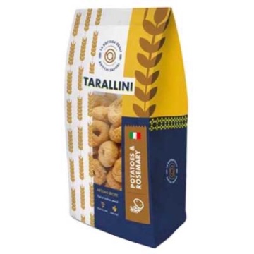 TARALLI BIELLEBI CARTOFI SI ROZMARIN 250 GR