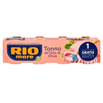 TON RIO MARE IN ULEI 4X120 GR