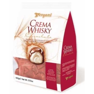 VERGANI PRALINE CREMA WHISKY 100 GR