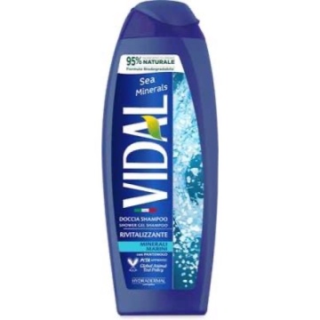 VIDAL SAMPON SI GEL DE DUS SEA MINERALS 250 ML