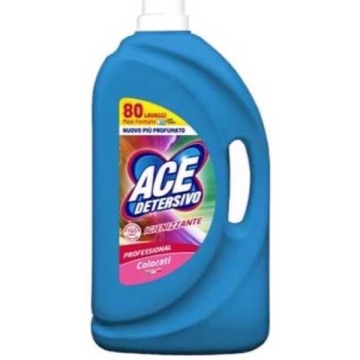 ACE DETERGENT LICHID RUFE COLOR PROFESIONAL 80 SPALARI 4 L