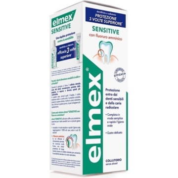 APA DE GURA ELMEX SENSITIVE VERDE 400 ML