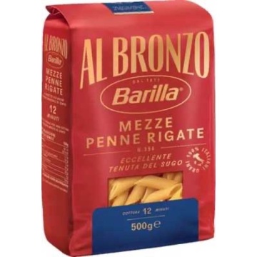 BARILLA BRONZO MEZZE PENNE 500 GR