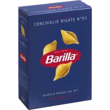 BARILLA NR 93 CONCHIGLIE RIGATE 500 GR