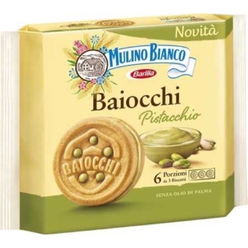 BISCUITI MULINO BIANCO BAIOCCHI FISTIC 168 GR