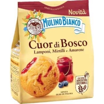 BISCUITI MULINO BIANCO CUOR DI PADURE 300 GR