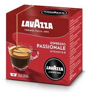 CAFEA LAVAZZA CAPSULE PASSIONALE MODO MIO 16 BUC