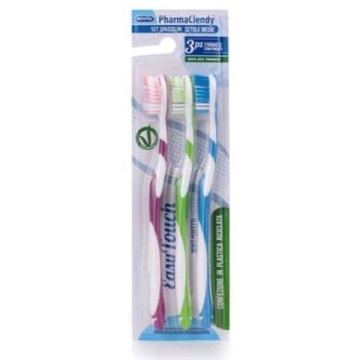 CLENDY PERIUTA DE DINTI EASY TOUCH MEDIU 3 BUC