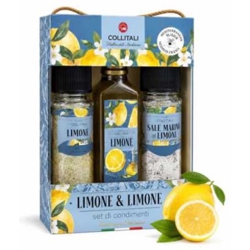 COLLITALI SET CADOU LĂMÂIE & ULEI CU LĂMÂIE 157 G + 100 ML