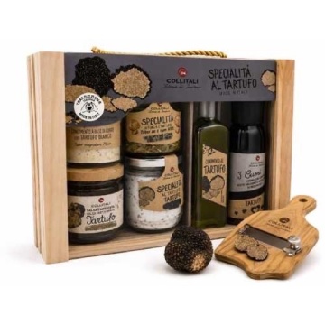 COLLITALI SPECIALITĂȚI CU TRUFĂ BOX 343 G + 200 ML