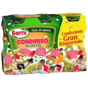 CONDIMENT PENTRU OREZ CU WURSTEL BERNI 285 GR