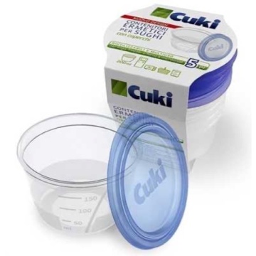 CUKI CASEROLE ERMETICE SOSURI 200 ML X5