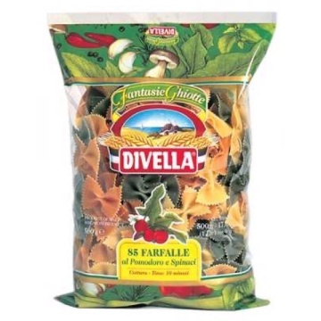 DIVELLA NR 85 FARFALLE TRICOLORE 500 GR