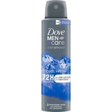 DOVE DEODORANT SPRAY ADVANCED MEN COOL FRESH 150 ML
