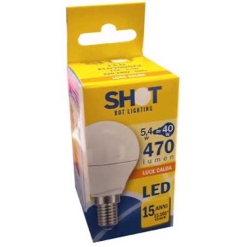 ELDX2 BEC LED OPAL SFERA E14 5.2W=40W