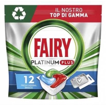 FAIRY CAPS PLATINUM PLUS BLUE 12 BUC