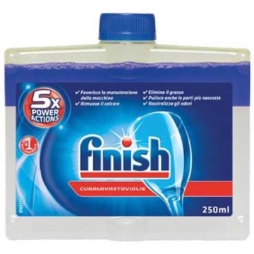 FINISH SOLUTIE INTRETINERE MASINA DE SPALAT VASE CLASIC 250 ML