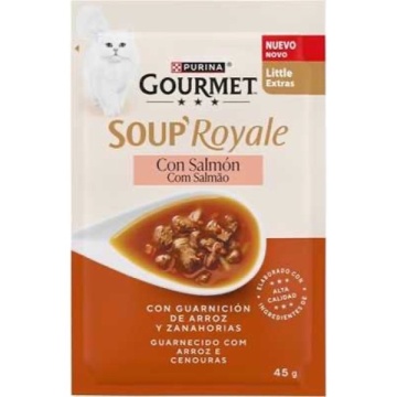 GOURMET SOUP ROYALE PLIC CU SOMON 45 G