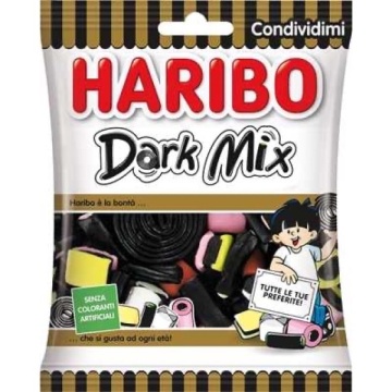 HARIBO DARK MIX JELEURI 175 G
