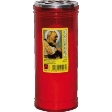 LUMANARI CIMITIR T40 ROSU 15 CM