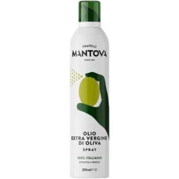 MANTOVA SPRAY ULEI DE MĂSLINE EXTRAVIRGIN 100% ITALIAN 200 ML