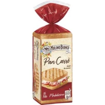 MULINO BIANCO 16 FELII PAN CARRE 285 GR
