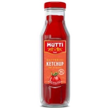 MUTTI KETCHUP DIN ROȘII DATTERINO STICLĂ 300 ML