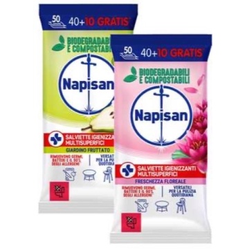 NAPISAN SERVETELE IGIENIZANTE DETERGENTE PARFUMATE