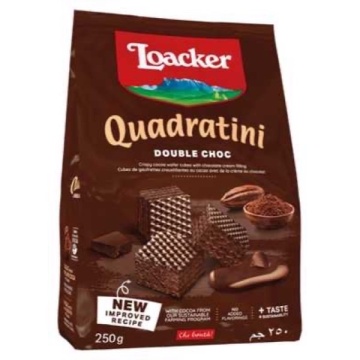 NAPOLITANE LOACKER PĂTRATE DOUBLE 250 G
