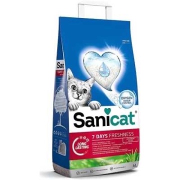 NISIP PENTRU PISICI SANICAT ALOE VERA 4 L
