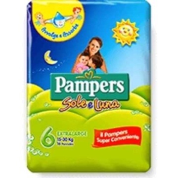 PAMPERS SOLE LUNA 6 EXTRA 15-30 KG