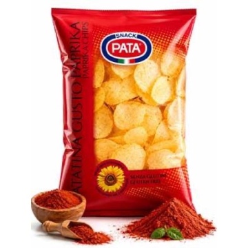 PATA CHIPSURI CU PAPRIKA 180 G