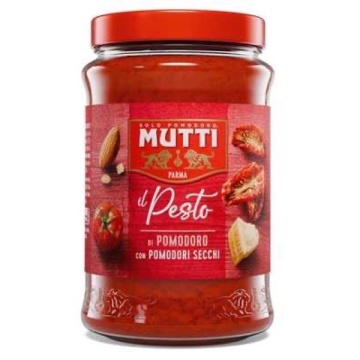 PESTO MUTTI ROSU CU ROSII USCATE 180 GR