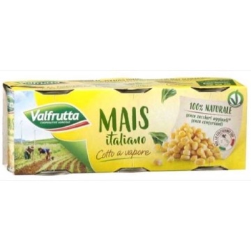 PORUMB VALFRUTTA LA ABUR 3X140 GR