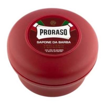 PRORASO SAPUN RAS BOL ROSU BARBA DURA 150 ML