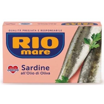 RIO MARE SARDINE CLASICE 120 GR