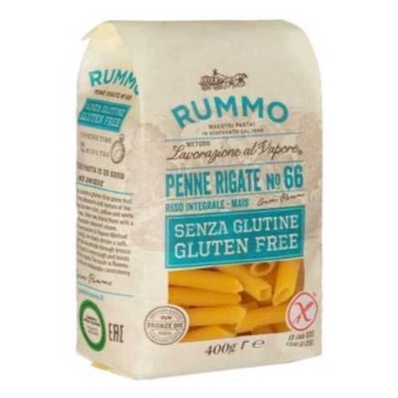 RUMMO FARA GLUTEN PENNE RIGATE NR 66 400 GR