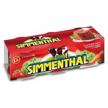 SIMMENTHAL CARNE FIARTA 3X140 GR